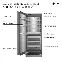 ILVE UFFC36SIN 36 inch Freezer Column with 20.1 cu. ft. Capacity, Automatic Ice Maker, up to 3.9 lb Daily Production, Full Size Ceiling LED Illumination Panel