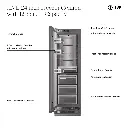 ILVE UFFC24SIN 24 inch Freezer Column with 12.3 cu. ft. Capacity, Automatic Ice Maker, up to 3.9 lb Daily Production, Full Size Ceiling LED Illumination Panel