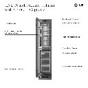 ILVE UFFC18SIN 18 inch Freezer Column with 8.6 cu. ft. Capacity, Automatic Ice Maker, up to 3.9 lb Daily Production, Full Size Ceiling LED Illumination Panel