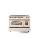 ILVE_UPI486NMPAWG_Nostalgie_II_30"_Dual_Fuel_Range_drawer_opened