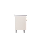 ILVE_UPI486NMPAWG_Nostalgie_II_30"_Dual_Fuel_Range_left_side