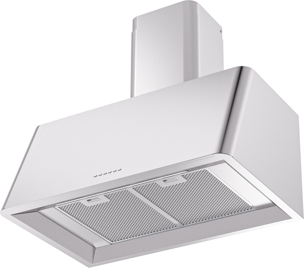 ILVE UAG30SS Nostalgie 30" Range Hood, bottom angled view