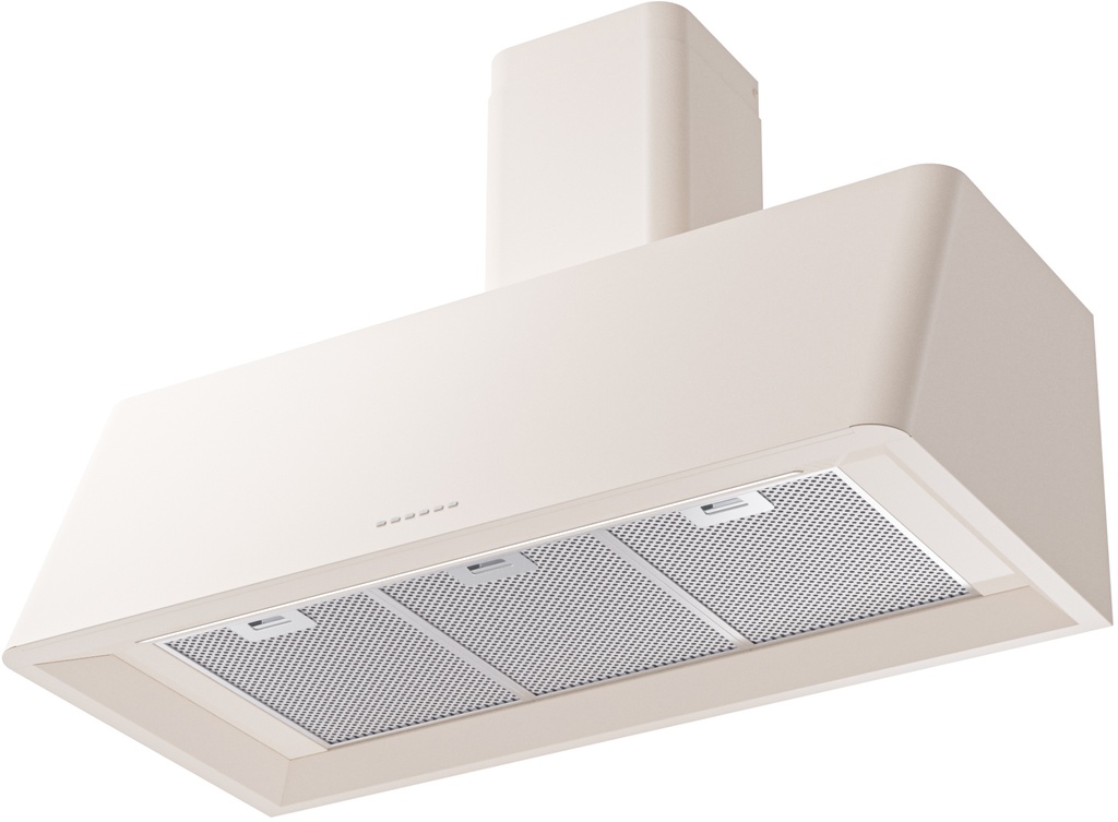 ILVE_UAG40AW_Nostalgie_40"_Range_Hood_bottom_angled_view