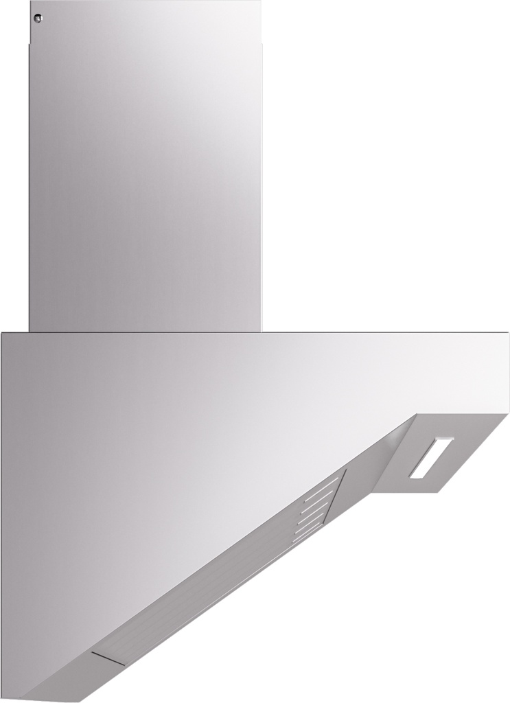 ILVE UAGQ60SS Professional Plus 60" Range Hood, side view