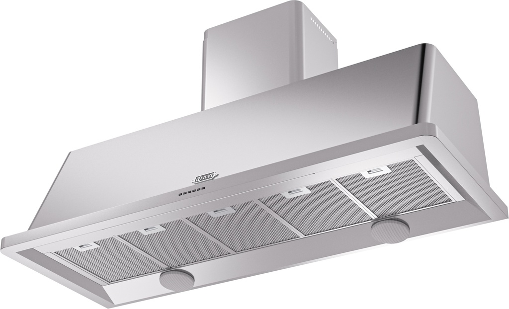 ILVE UAM150SS Majestic 60" Range Hood, bottom angled view