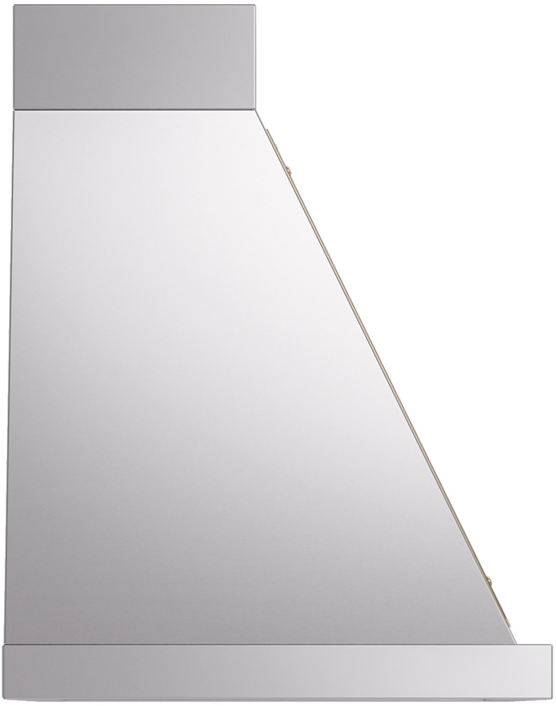 ILVE UANB30SSG Nostalgie Noblesse 30" Range Hood, side view