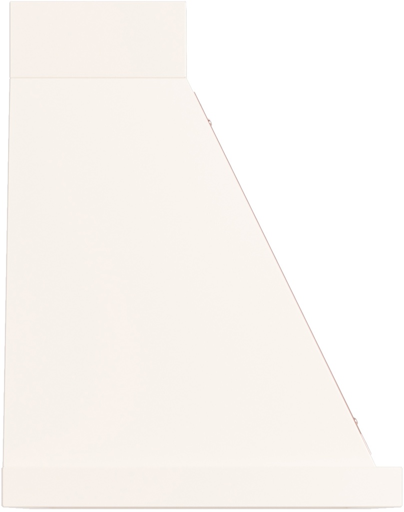 ILVE UANB36AWG Nostalgie Noblesse 36" Range Hood, side view