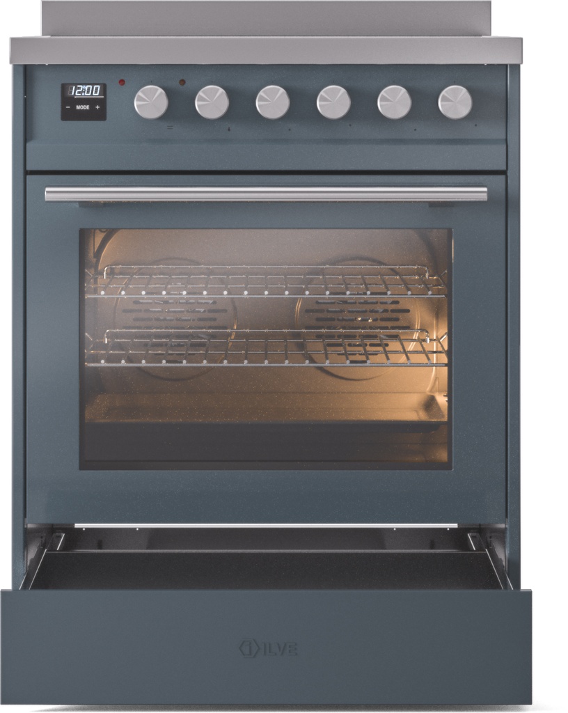 ILVE_UPI304WMPBG_Professional_Plus_II_drawer_opened