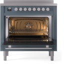 ILVE_UPI366WMPBG_Professional_Plus_II_oven_door_opened