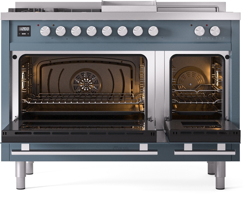 ILVE_UP48FSWMPBG_Professional_Plus_II_oven_door_opened