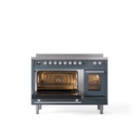 ILVE_UPI486WMPBG_Professional_Plus_II_30"_Dual_Fuel_Range_main_oven_door_opened