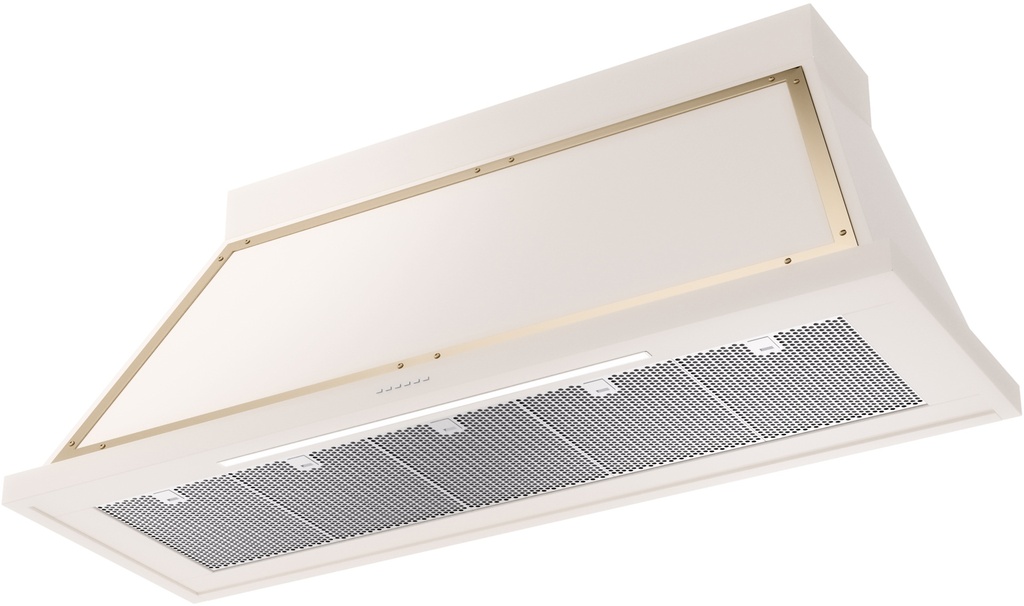 ILVE UANB60AWG Nostalgie Noblesse 60" Range Hood, bottom angled view