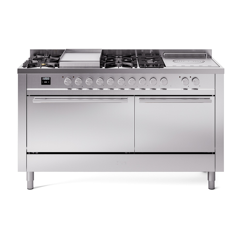 ILVE UP60FSWM Professional Plus II 60 inch Dual Fuel Range 