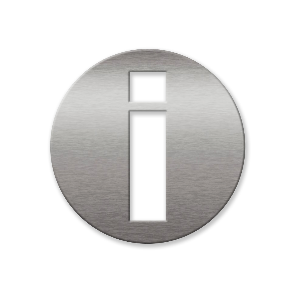 ILVE Parts S/091/16/08 Stainless Steel Color Sample