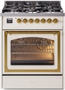 ILVE UN30NMP Nostalgie II Noblesse 30 inch Dual Fuel Range 