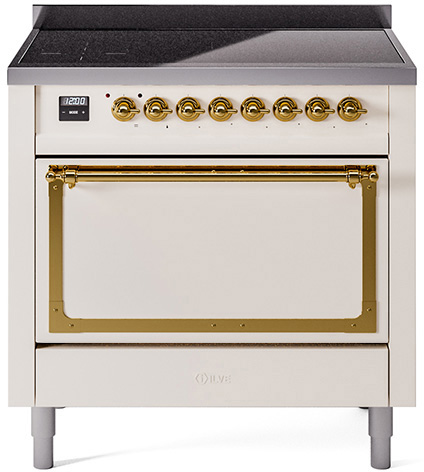 ILVE UNI366NMP Nostalgie II Noblesse 36 inch Induction Range with 5 Elements