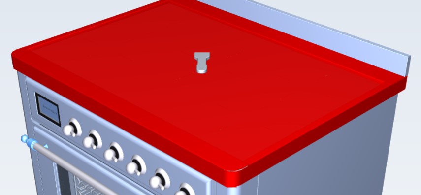 ILVE Parts EG8610009000008 UMI09 Cooktop Surface