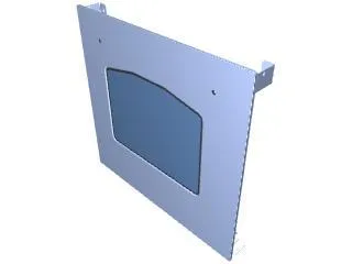 [EG9846010000010] ILVE Parts EG9846010000010 40CM DOOR GLASS /MATT