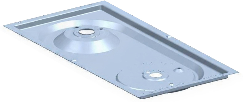 ILVE Parts S/216/30/08 HP665 1 BURN+ TR Drip Pan 