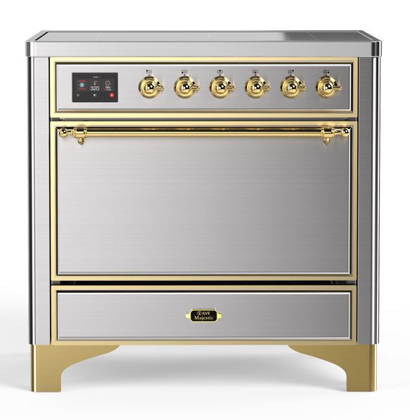 ILVE UMI09N Majestic II 36 inch Induction Range with 5 Elements, 3.5 cu. ft. Total Oven Capacity