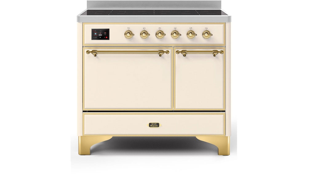 ILVE UMDI10F Majestic II 40 inch Induction Range with 6 Elements, Booster Function, Bridge Control, Residual Heat Indicator