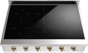 ILVE UHCPI366N Nostalgie II 36 inch Built-In Induction Rangetop with 6 Elements