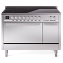 ILVE UPI486WMP Professional Plus II 48 inch Induction Range with 6 Elements, 5.02 cu. ft. Total Dual Oven Capacity