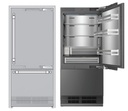 ILVE URBM36SIWPRY 36 inch Built-In Bottom Freezer Refrigerator with 19.8 cu. ft. Capacity, Reversible Door, Energy Star, Sabbath Mode, Panel Ready