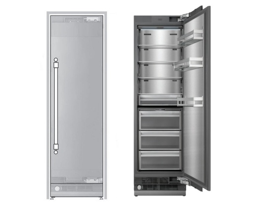 [URFC24SNWPRY] ILVE URFC24SNW 24 inch Refrigerator Column with 12.5 cu. ft. Capacity, Internal Water Dispenser 