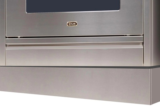 [APZ120140I] ILVE APZ120/140 48 inch Nostalgie/Professional Plus Toe Kick (5 1/2 inch h.) (Stainless Steel)