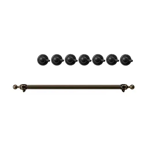 [EN30B5111] ILVE Burnished Knobs and Handle Bundle for 30 inch Nostalgie Dual Fuel 