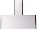 ILVE UAG36 Nostalgie II 36 inch Wall Mount Range Hood with 600 CFM, 3 Speed + Intensive, Front LED Light Bar
