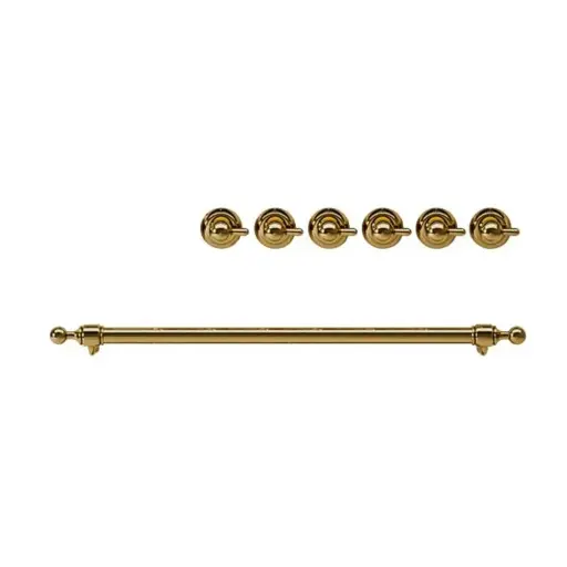 [EN30GI4111] ILVE Brass Knobs and Handle Bundle for 30 inch Nostalgie Induction