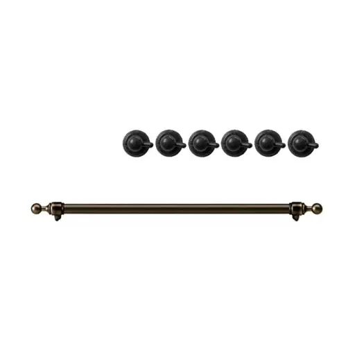 [EN30BI4111] ILVE Burnished Knobs and Handle Bundle for 30 inch Nostalgie Induction