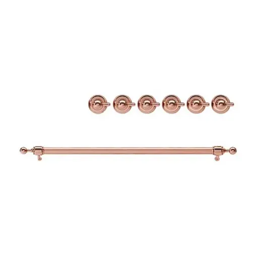 [EN30PI4111] ILVE Copper Knobs and Handle Bundle for 30 inch Nostalgie Induction