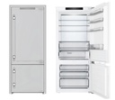 ILVE URBM28SIWPRY 28 inch Bottom Freezer Refrigerator with 12 cu. ft. Capacity, Automatic Ice Maker, in Panel Ready