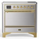 ILVE UMIB36N Majestic III 36 inch Induction Range with 6 Elements, 3.5 cu. ft. Total Oven Capacity