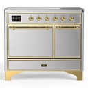 ILVE UMDIB40N Majestic III 40 inch Induction Range with 6 Elements, 3.82 cu. ft. Total Oven Capacity