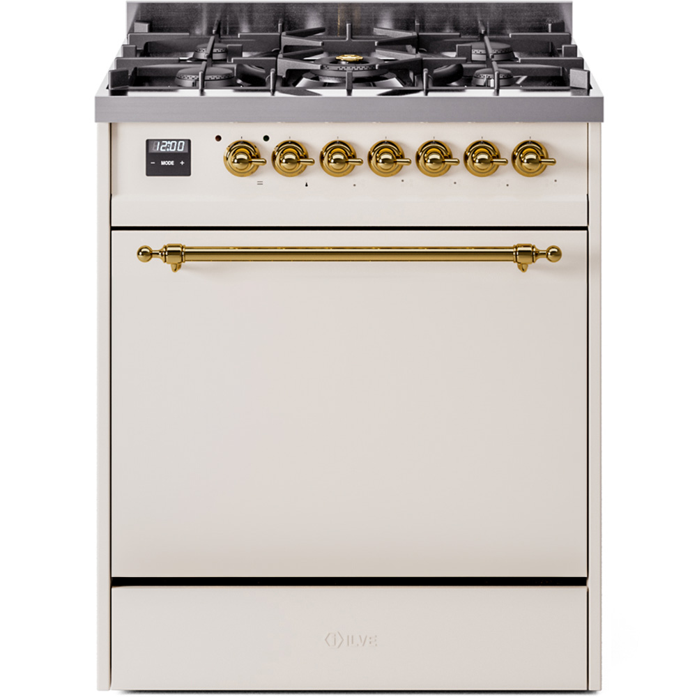 ILVE UP30NMP Nostalgie II 30 inch Dual Fuel Range with 5 Burners