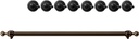 ILVE Burnished Knobs and Handle Bundle for 36 inch Nostalgie Induction