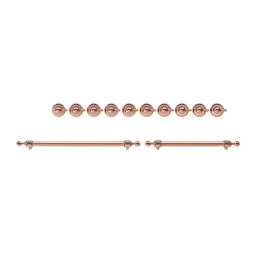 [EN40PI621111] ILVE Copper Knobs and Handle Bundle for 40 inch Nostalgie Induction