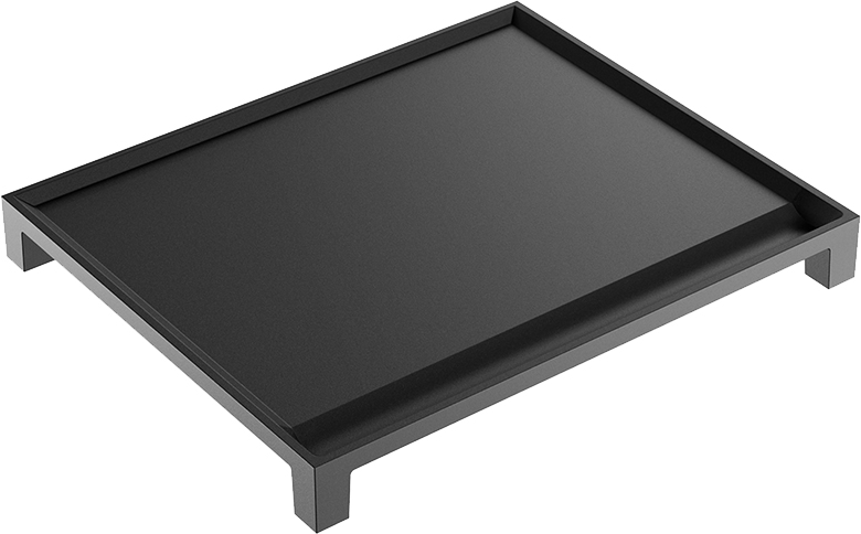 ILVE A/006/08 13" Flat Cast Iron Griddle