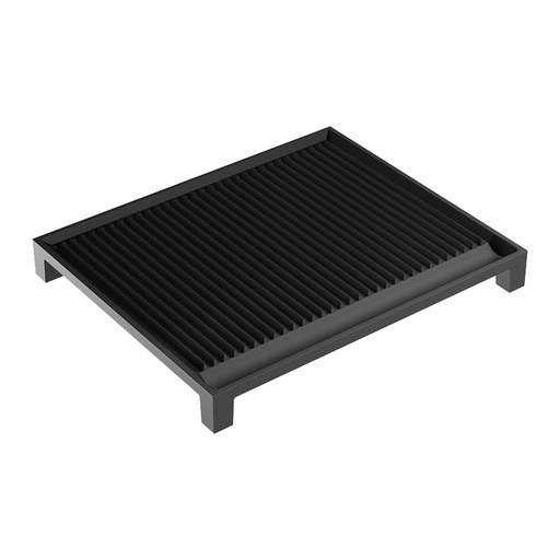 [EA0006002070000] ILVE EA0006002070000 13 inch Ribbed Cast Iron Griddle