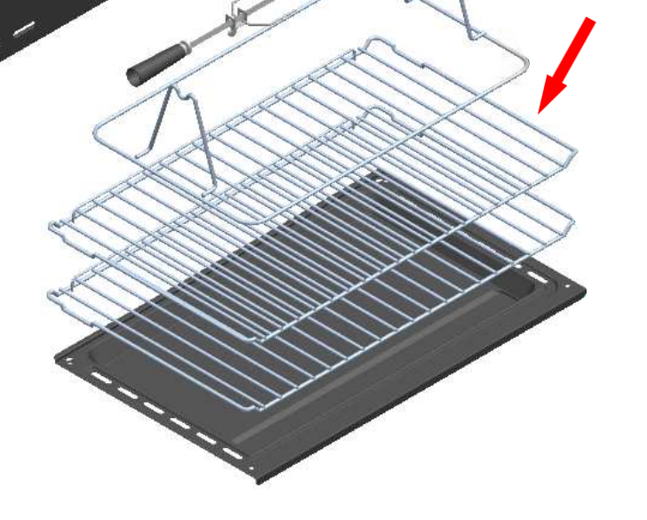 ILVE Parts A/092/39 Oven Grid
