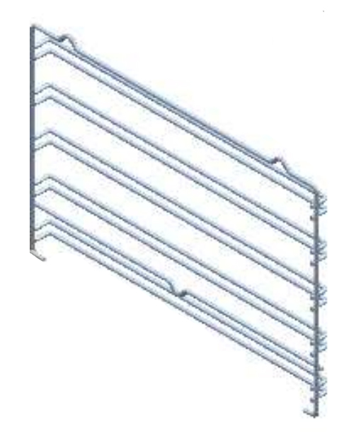ILVE Parts A/092/43 Oven Side Grill