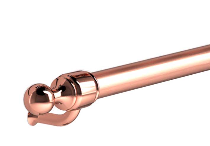 ILVE Parts EA4270008000020 Majestic/Nostalgie II Copper Handle for UOV 30 E3 Ovens  