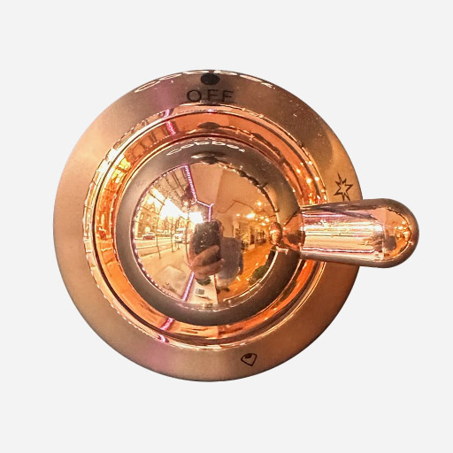 ILVE Parts EG9491003000120 Copper Knob for Standard Burner of Majestic Ranges 