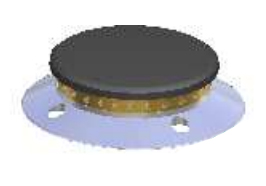 [KBR003] ILVE Parts KBR003 Complete Rapid Burner (2 Holes)