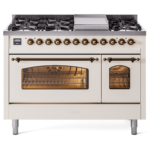 ILVE UP48F Nostalgie II 48" Dual Fuel Range