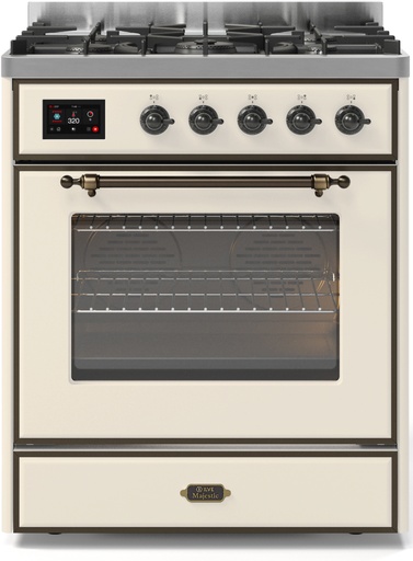 ILVE UM30D Majestic II 30" Dual Fuel Range